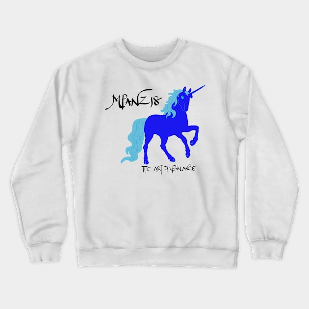 MPANZ unicorn Crewneck Sweatshirt by MPANZ